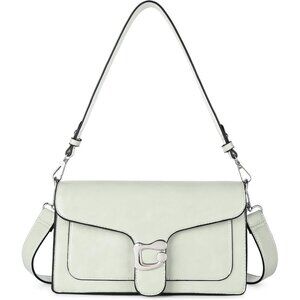 Women Light Green Imported Leather Trendy Small Cross Body Evening Handbag